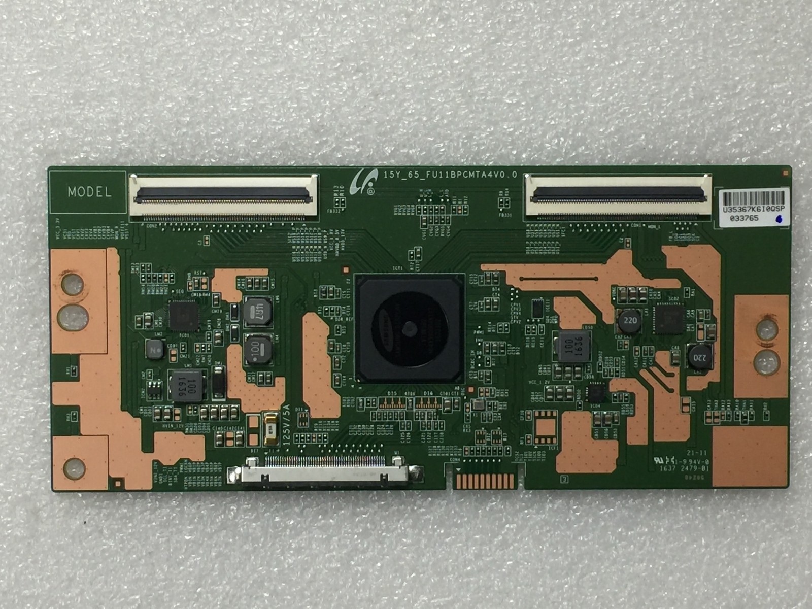 Vizio E65E0 D65D0 TCon Board LJ9435367K 15Y_65_FU11BPCMTA4V0.0 eBay