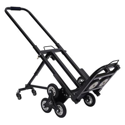 Portable Stair Climbing Cart Stair Climber Hand Truck Dolly Heavy Duty 330 LBS