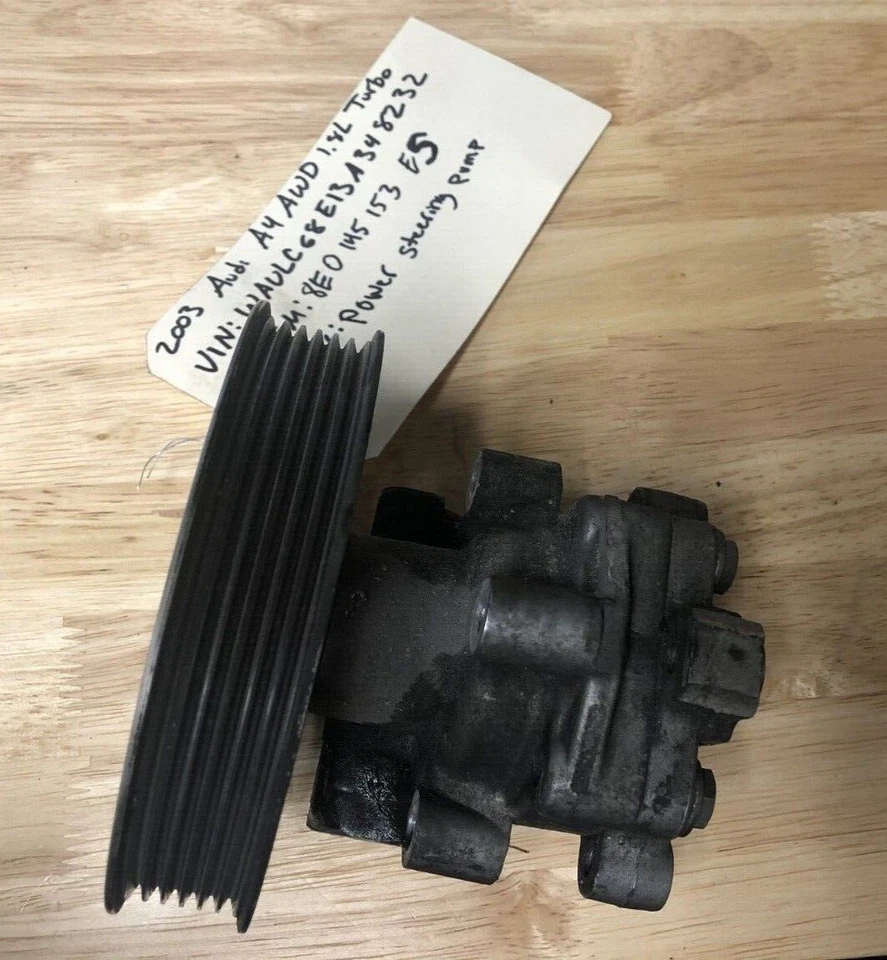 Audi A4 2003 AWD 1,8 L turbo bomba de dirección asistida 8E0145153ES Foto 4 de 4