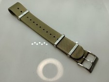 New 20mm Geckota Watchgecko Military Nylon Divers Watch Strap Olive Green YD52