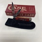 CASE XX  #03693 MY FIRST CASE OLD RED BONE PEACH SEED JIG PEANUT SS — photo 3