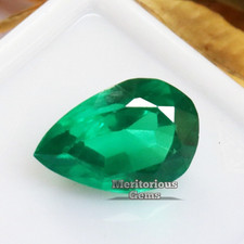 Natural 6 Ct Green Garnet Pear Shape Loose Gemstone gemstone best offer