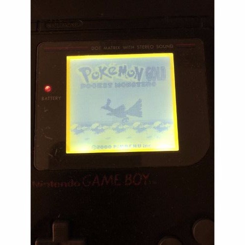 Raro Midnight Black DMG-01 Gameboy Sistema Gameboy Mod Retroiluminado Juego Gratis - Imagen 5 de 5