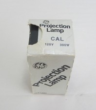 CAL PROJECTOR PROJECTION LAMP BULB GE 300W / 120V