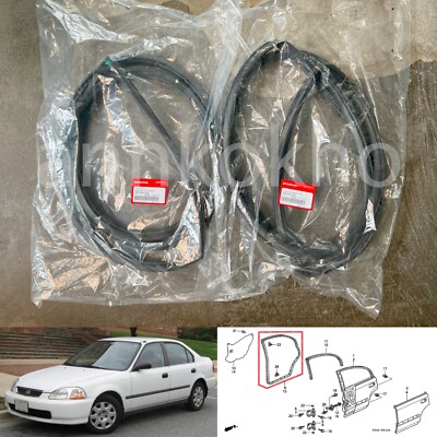 96-00 Genuine Honda Civic Ferio EK EK3 sedan rear door