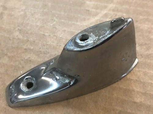A BODY DEMON DART DUSTER CUDA RACING MIRROR BASE PEDESTAL OEM 3548620 RH CHROME - Picture 4 of 8