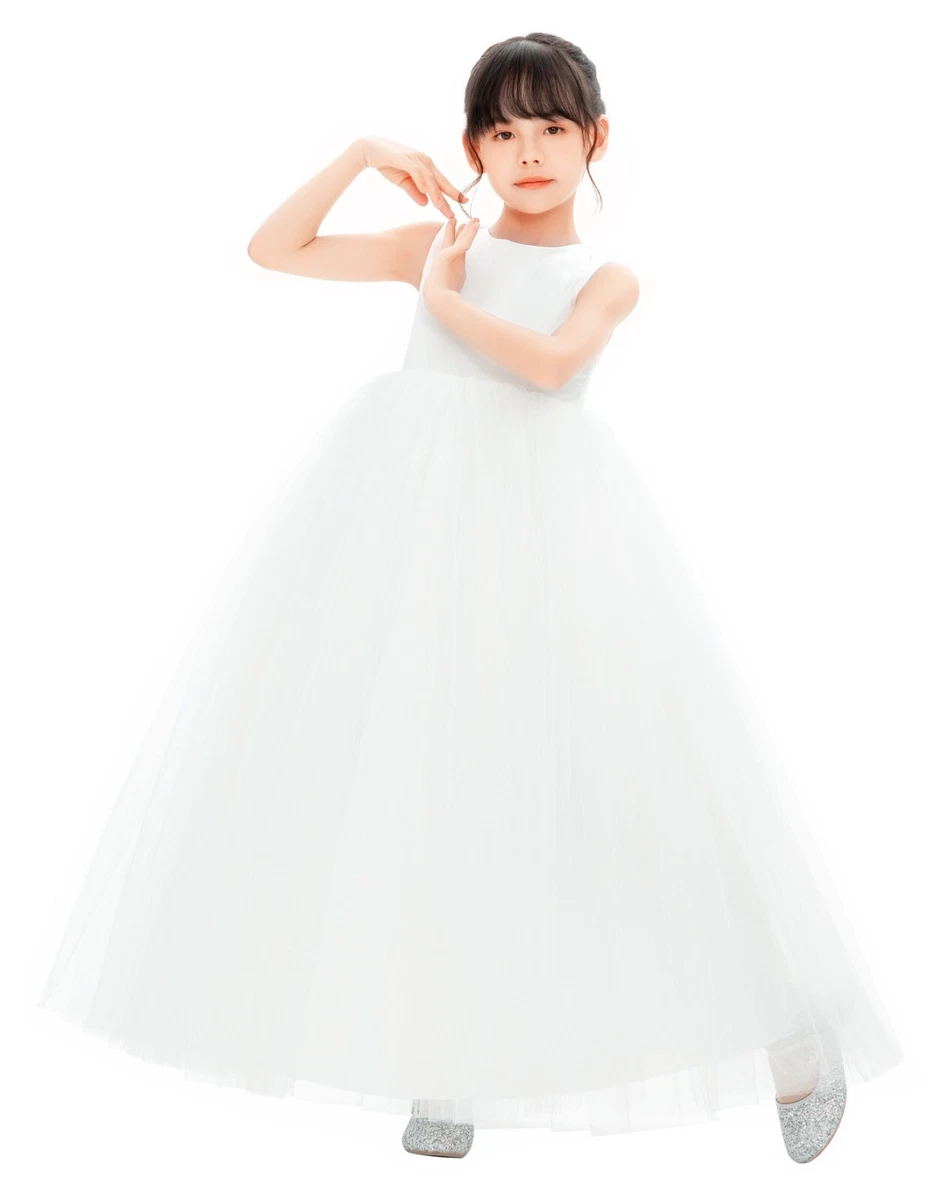 Christmas White Dresses for Girls for sale | eBay