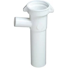 Master Plumber 829-013 MP Dish Tailpiece, White