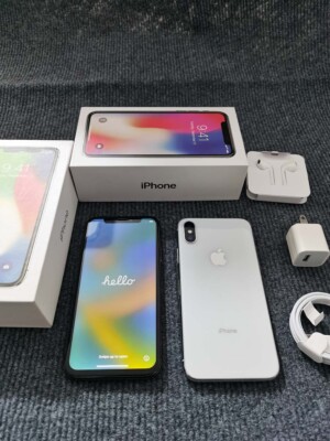 Apple iPhone X 64/256GB All Colors UNLOCKED Smartphone - Excellent