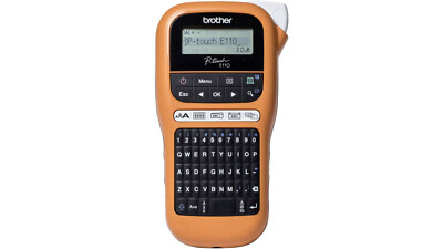 Brother P-touch E110 Beschriftungsgerät Label Gerät Drucker TZe 3.5 6 9 12mm NEU