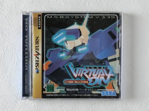 Cyber Troopers Virtual On SS Sega Saturn From Japan - Picture 2 of 5