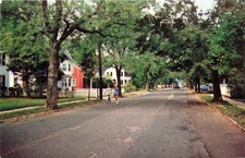 A Panoramic View Of Fair Haven Road, Fair Haven, New Jersey NJ