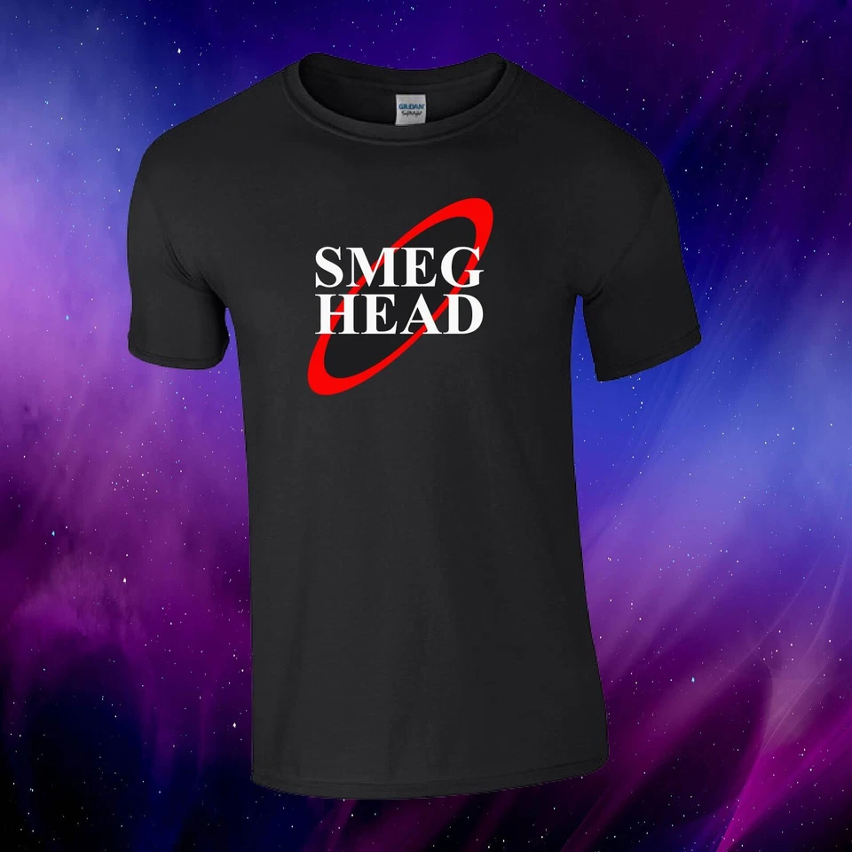 FRUIT OF THE LOOM SMEG Head roter Zwerg inspirierte TV-Show Geschenk Kinder/Erwachsene Top T-Shirt