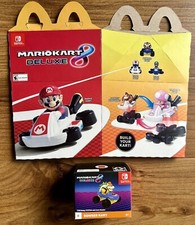 2024 McDonald  s Happy Meal Box  Toy Nintendo Mario Kart 8 Deluxe 9 Bowser Kart
