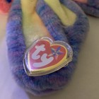 TY Beanie Buddy "Flitter" the Tie Dyed Butterfly - Brand New w/Mint Tags — photo 2