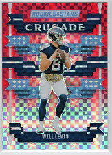 2024 Rookies and Stars Crusade Red Plaid #5 Will Levis Titans