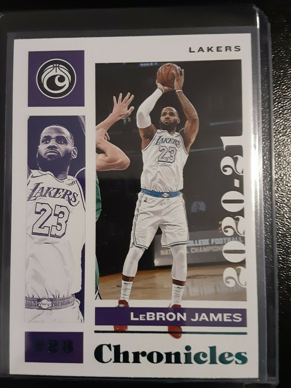 2020-21 Panini Chronicles Basketball Teal Parallel #46 - Lebron James