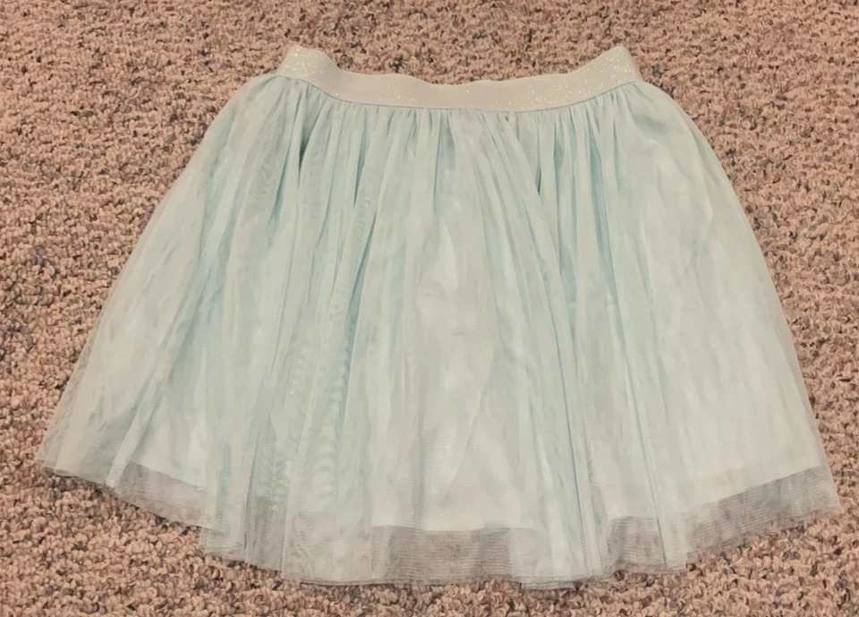 Falda tutú de tul jade suave Gap para niños niñas talla L forro de poliéster/algodón de poliéster Foto 2 de 4