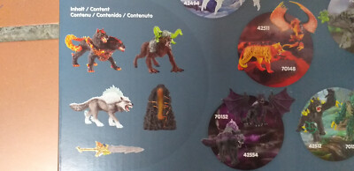 Schleich 72179 Starter Set Eldrador – 5 Créatures + Super Arme, Dès 7 Ans, Figurines Détaillées