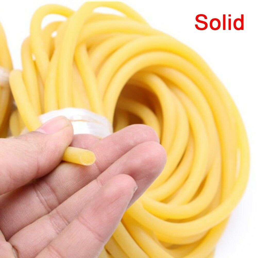 3-5mm Solid Natural Latex Rubber Tube High elasticity Hose