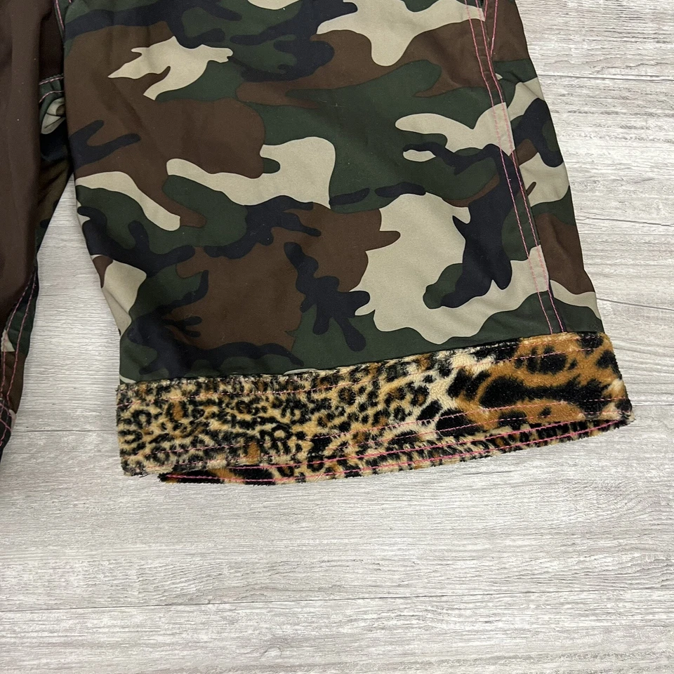 Shorts femininos Fighter Girls MMA camuflado chita tamanho 6 - Imagem 4 de 4