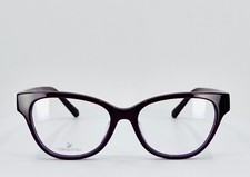 SWAROVSKI SK 5392 081 Purple Womens Cat Eye Full Rim Eyeglasses 51-16-140 B:41