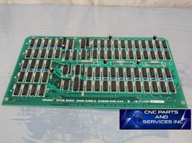 OKUMA OPUS 5000 MAIN CARD 5 E4809-045-044 | eBay