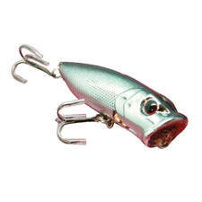 Surface Popper Plug Lure Bass Pike Zander Predatory Course Sea fishing 7cm 12gr