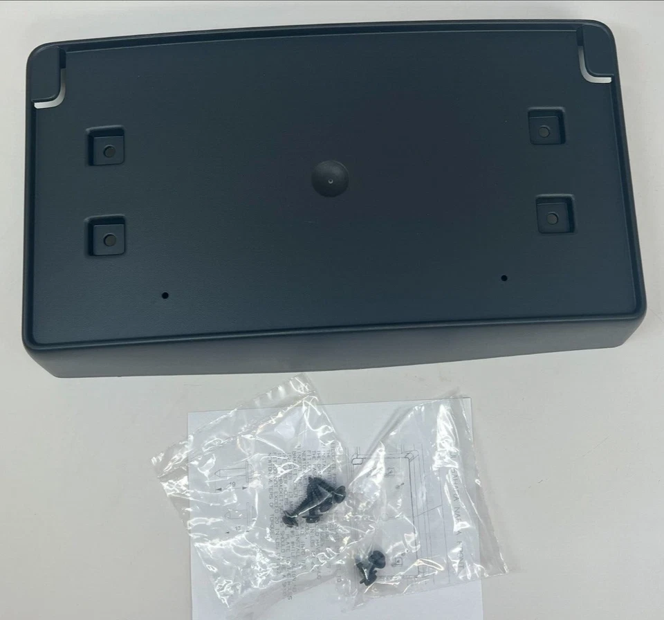 Soporte de montaje de matrícula para parachoques delantero Jeep Wrangler Gladiator 2018-2023 Foto 3 de 4