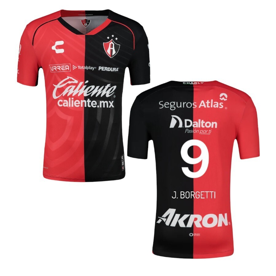 ATLAS  24/25 Home Jersey - Logo Plat - J. BORGETTI # 9 - XXXL Reg Fit