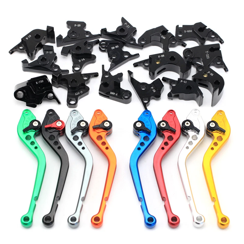 Short Brake Clutch Levers For DUCATI Monster 659/696/400/620/695 HYPERMOTARD 796 — 第 2/4 张图片