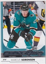 17/18 UD SERIES 1 MARCUS SORENSEN YOUNG GUNS RC SP ROOKIE #237