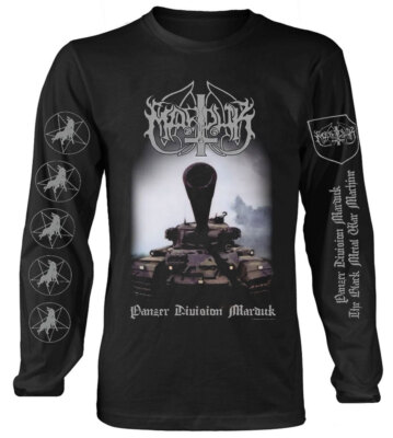 Marduk Panzer Division 20th Anniversary Black Long Sleeve Shirt