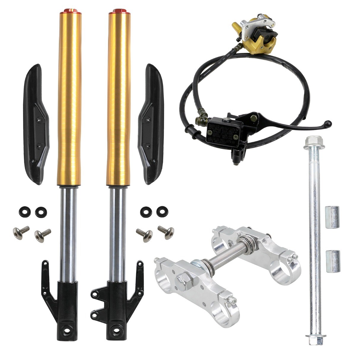 630mm Front Forks Triple Clamp Mini Trail Pit Dirt Bike Razor