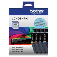 Brother Genuine LC401 / LC401XL Ink Cartridge MFC-J1010DW MFC-J1012DW MFC-J1170D