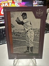 2022 Panini Diamond Kings Short Print Plum Frame Jackie Robinson #101 HOF