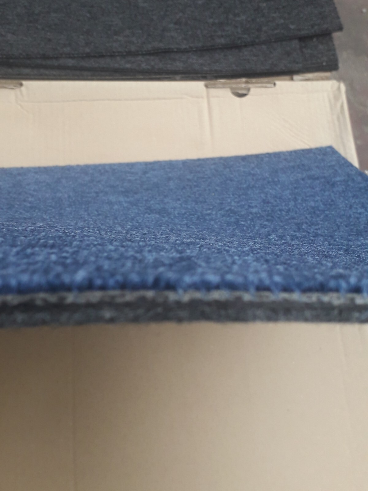 32 NEW BLUE CARPET TILES eBay