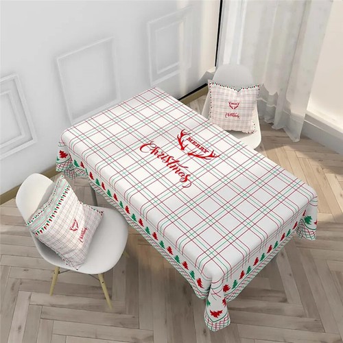 Minimalist Style Geometric Waterproof Cloth Table Cloth Kitchen Decor Tablecloth - Picture 19 of 55