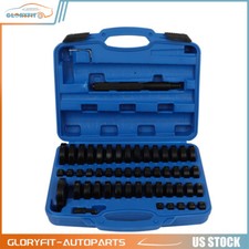 52pc 18-65mm Custom Bushing Bearing Hydraulic Press Bearing Seal Driver Tool Kit