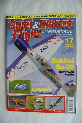 2010 Quiet & Electric Flight Magazine - August + Plans