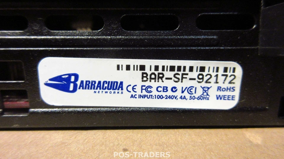 Barracuda Spam Firewall 300 BAR-SF-23107 Appliance - EXCL HARD DRIVE - Image 4 of 4