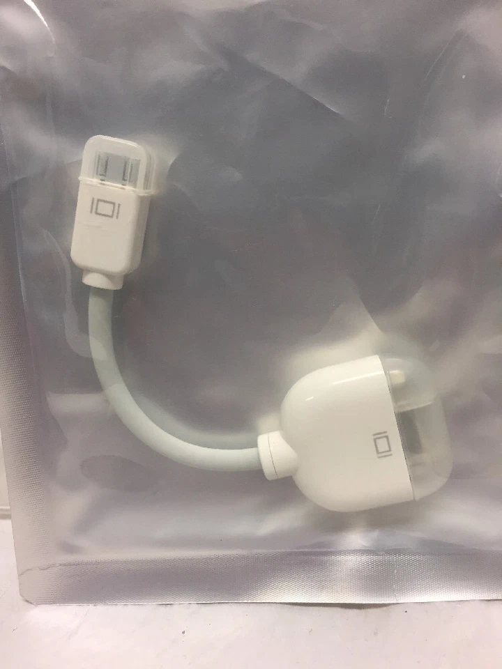 NOVO ADAPTADOR DE TELA ORIGINAL DA APPLE MINI-VGA para saída VGA M8639G/A OEM iMac Mac - Imagem 2 de 4