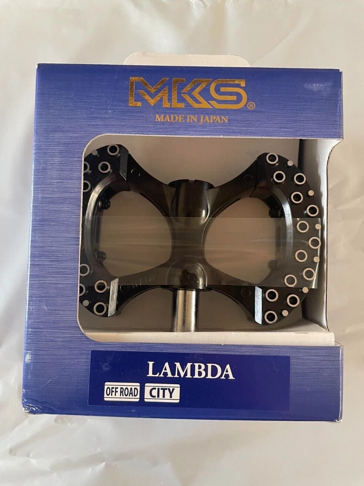 Bicicleta MKS Rivendell Lambda Pedales Negros Japón Off-Road City Road Hecha en JapónNueva Foto 4 de 4