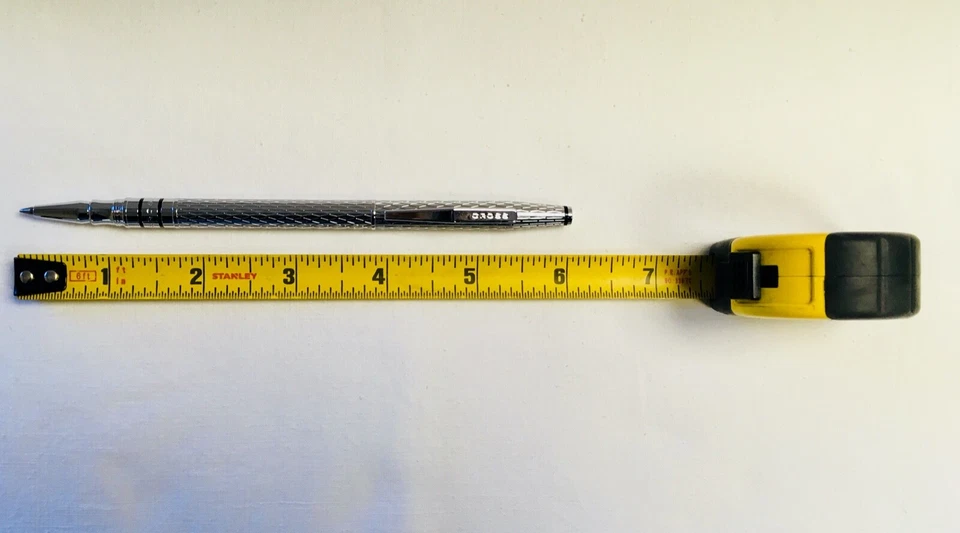 Cross Spire Icy镀铬滚珠笔 — 第 3/4 张图片