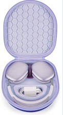 Smart Case for New Apple AirPods Max Supports Sleep Mode, Storage Bag, Purple