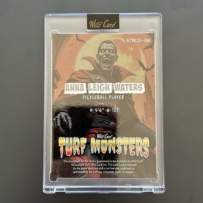 2025 Wild Card Haunted Hits - Turf Monsters 1/1 1 of 1 Auto - Anna