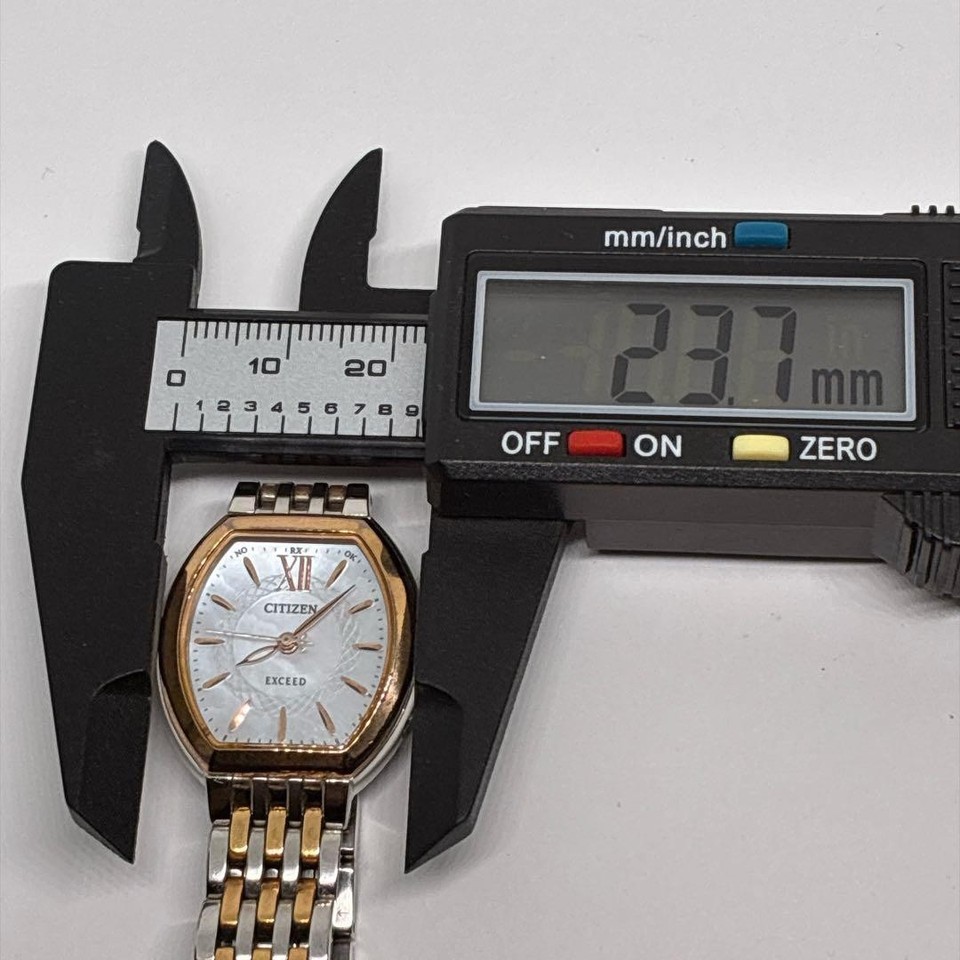 Citizen Exceed H030-T016332 Women's Solar Shell Dial Watch Reception ...