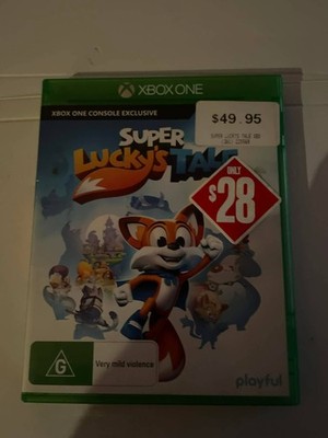 Super Luckys Tale Xbox One Game Disc Complete Case Playful GRated Preowned VGood