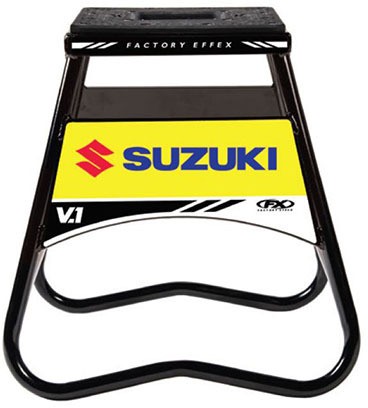 Factory Effex Suzuki Bike Stand - Black Motorcycle Street Bike Dirt Bike 469577 - Bild 1 von 3