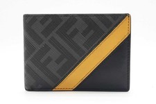 Fendi Ff Monogram Motif Bi-fold Diagonal Wallet Sd0426lrzde